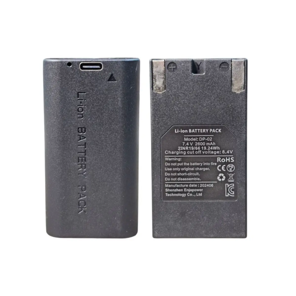 Аккумулятор для лазерного уровня Huepar DP-02 Li-ion 2600mAh Черный Киев - изображение 4