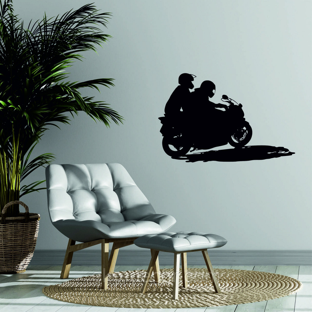 Декоративное настенное Панно «Мотоцыкл с коляской» Декор на стену Киев - изображение 3