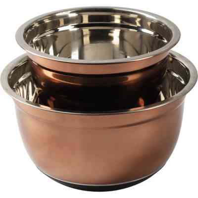 Миска Bergner Copper, набір 2 шт, 20/24 см (BGEU-6317) Винница