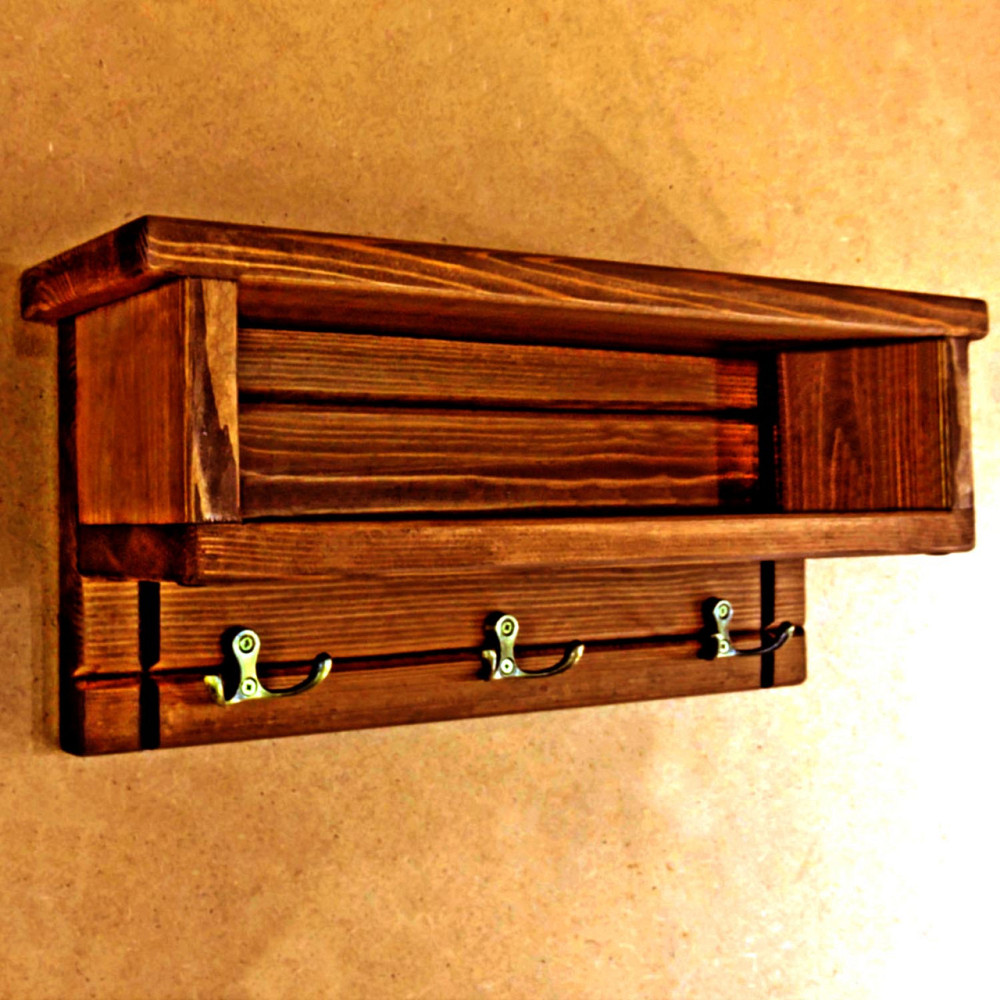 Ключниця дерев'яна "Пембрук" латте Миколаїв - фото 1