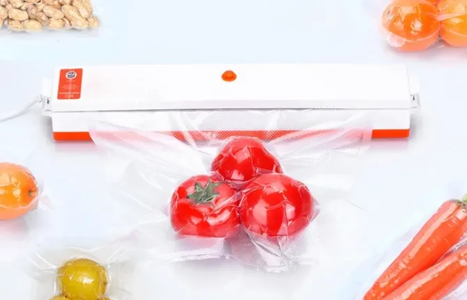 Вакууматор для їжі Freshpack Pro для зберігання м'ясних, овочевих продуктів, в комплекті 10 пакетів  Київ - фото 8