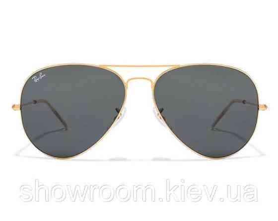 Женские солнцезащитные очки Ray Ban aviator 3025 (001/62) Lux Киев