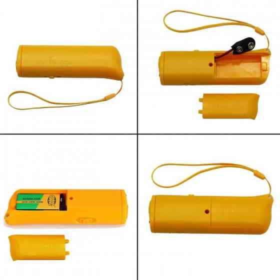 Мощный ультразвуковой отпугиватель собак AD-100 с фонариком защита от собак Київ