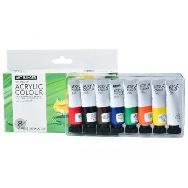 Фарби акрилові "Josef Otten" 8кол. 22мл 32KRFEA0822-R "Art ranger" стандарт, шт Київ - фото 1