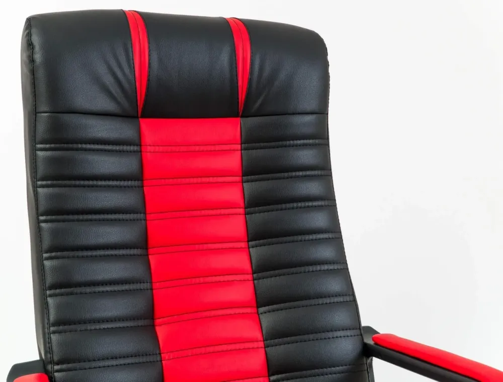 Офісне Крісло Керівника Richman Atlant Fly 2230-2210 Підлокітник Річ Пластік М1 Tilt Червоно-чорний Київ - фото 5