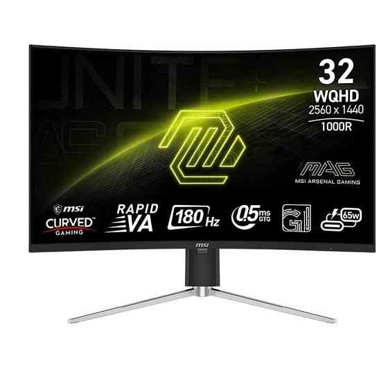 Монітор MSI 31.5" MAG 325CQRF QD E2 VA Black Curved 180Hz ( 11213 ) Харків