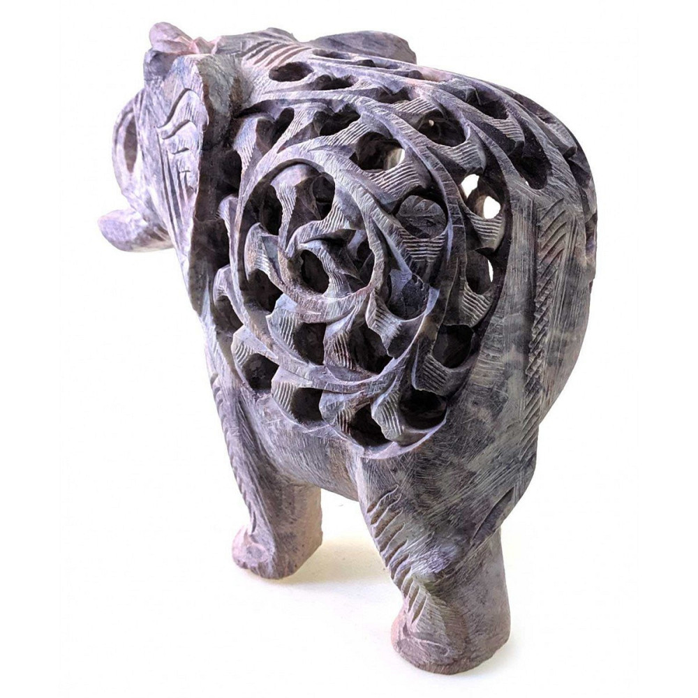 Фигурка Слон резной из мыльного камня Киев - изображение 2