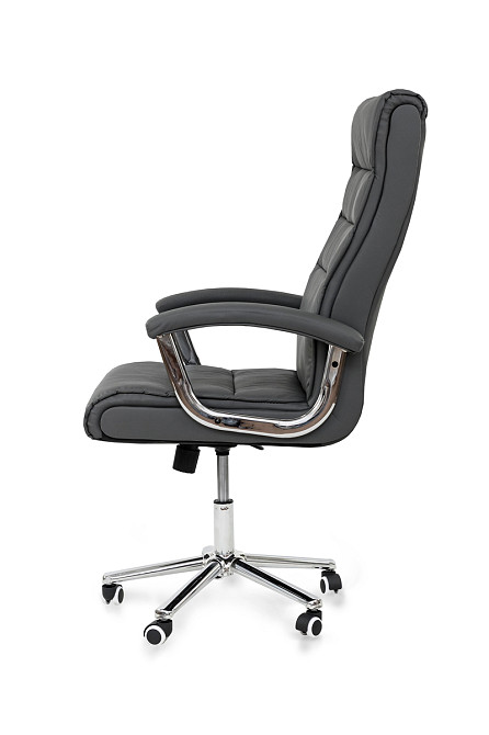 Стілець офісний Паскаль Лайт, сірий Киев - изображение 3