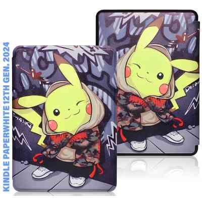Чехол для электронной книги BeCover Smart Case Amazon Kindle Paperwhite 12th Gen. 2024 7" Pikachu (712858) Винница