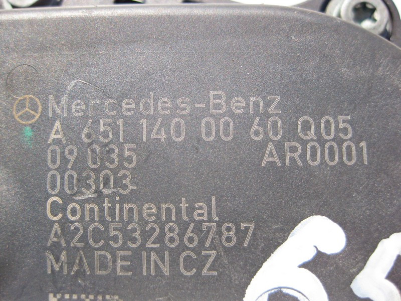 Mercedes-Benz  A6511400860 Клапан рециркуляції відпрацьованих газів EGR для двигуна OM651 R4 2.2 cdi Одесса - изображение 4