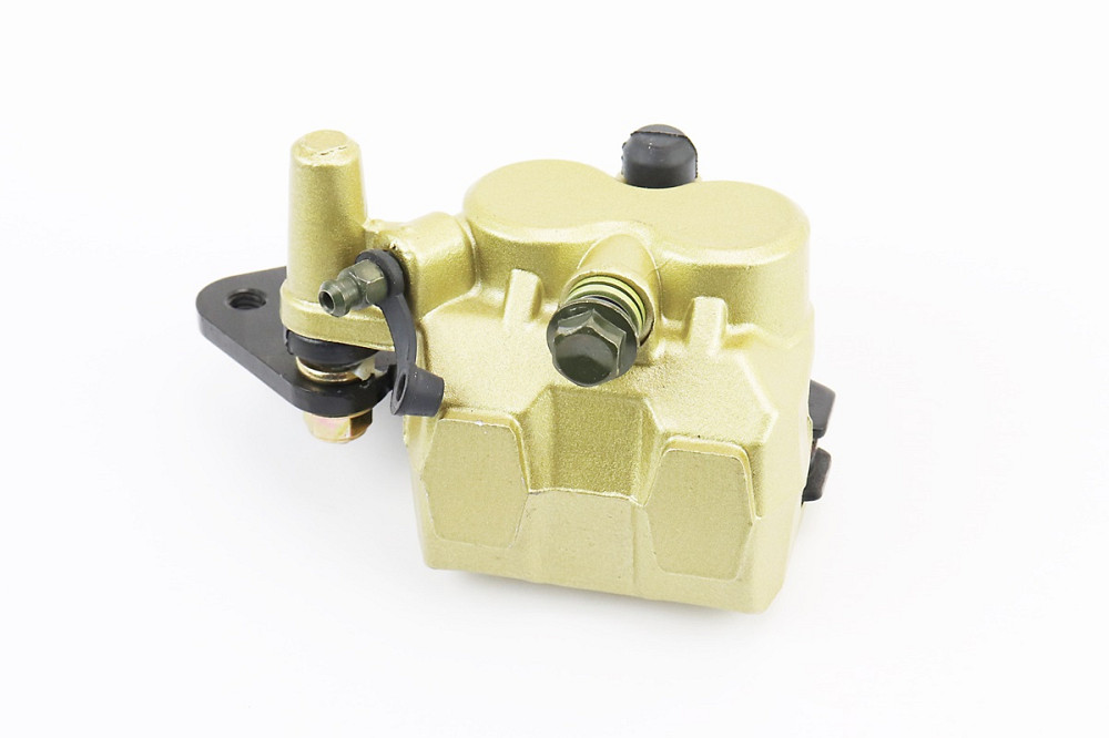 Гальмівний супорт задньої системи (двопоршневий)+колодки ТИП №3, золотистий Київ - фото 3