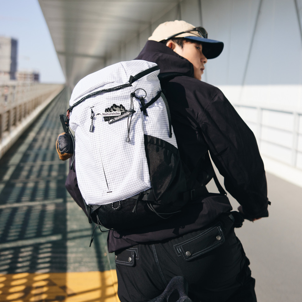 Рюкзак туристический Naturehike CNK2300BB017, 25 л, черный Киев - изображение 7