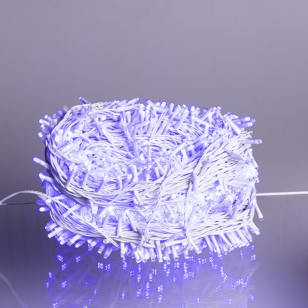 Гірлянда Різдвяна Фея 100 м, 1000 LED, білий провід Київ - фото 9