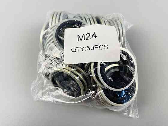 Шайба з гумовим кільцем NBR всередині 24 мм, для гідравліки, олії, води, повітря. Мукачево