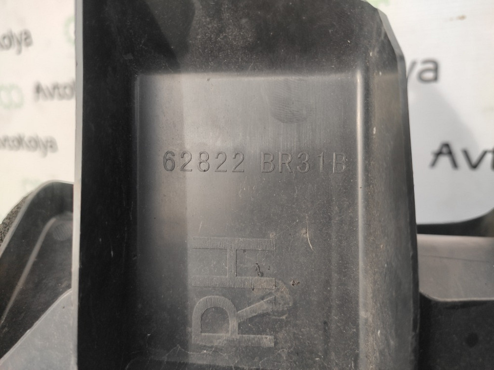 Дефлектор радіатора правий Nissan Qashqai 2010-2013 (62822BR31B) Ковель - изображение 4