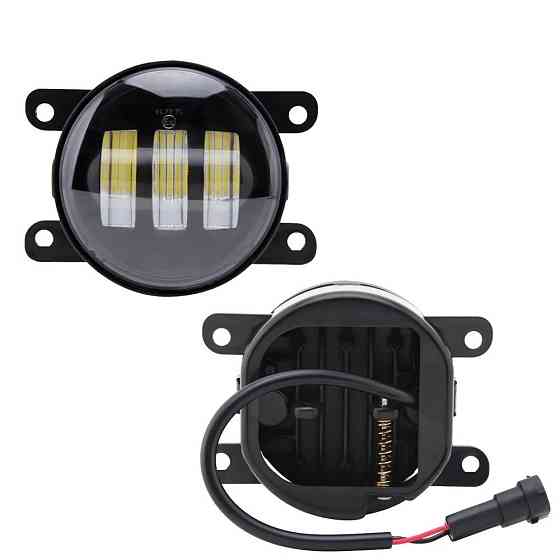 Комплект противотуманных LED фар StarLight SB-350 D=90мм белый свет (Renault, Citroen, Ford, Mitsubishi, Opel, Peugeot, Subaru) Харьков