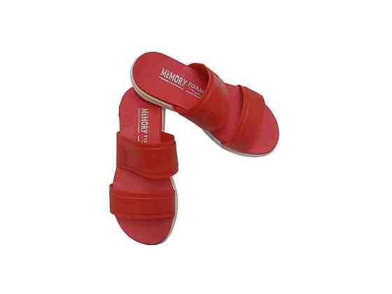 Шлепанцы силикон красный 004 р.36 ТМ Yaprak shoes Киев