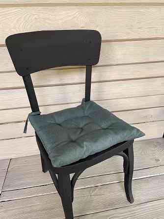 Подушка для стільців (38x38х5 см) Decorator Sawana колір сіро-блакитний 84-038 Київ