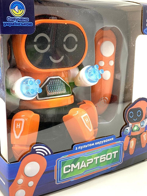 Робот на радіокеруванні TK Group Смартбот ходить танцює співає пісні укр мова Помаранчевий (41852) Чернігів - фото 9