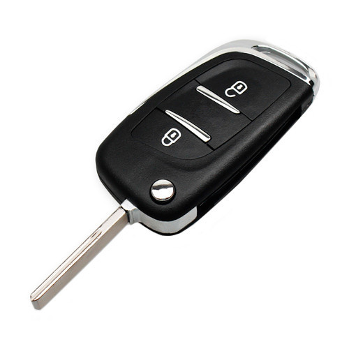 Выкидной ключ Peugeot 2 кнопки, корпус под чип, ниша CE0523, HU83, NEW, автоключ Киев - изображение 6