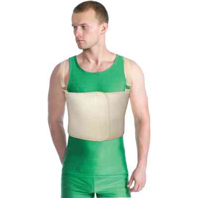 Бандаж MedTextile Бандаж для фіксації грудної клітки (чоловічий), розмір (4820137290923) Вінниця