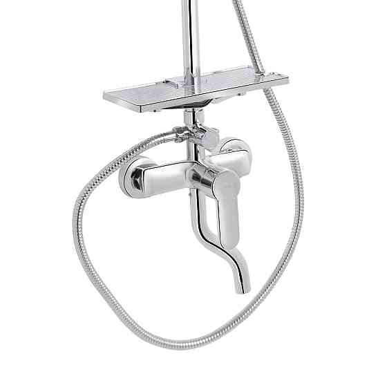 Душова система універсальна Qtap Plava на три споживачі (з виливом) QT1004CRM Chrome Київ