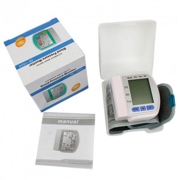 Тонометр на запястье Automatic Blood Pressure CK-102S Киев - изображение 4