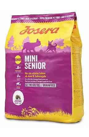 Сухий корм Josera MiniSenior (Minivita) з лососем для малоактивних собак мініатюрних порід з 8-го року життя, 3 кг Вінниця