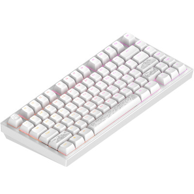 Клавіатура Dark Project ALU81 Terra Nostra PBT RGB Mech G3MS Moonstone White (DPKB_NOSTRA_81_ANSI_WHITE_UA) Вінниця - фото 8