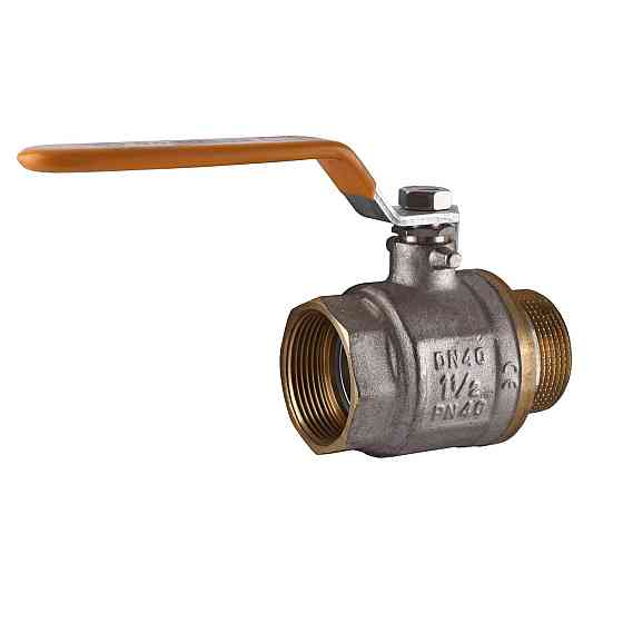Кран шаровый прямой SOLOMON 1 1/2″ НВ ЖР PN40 В1002FM Киев