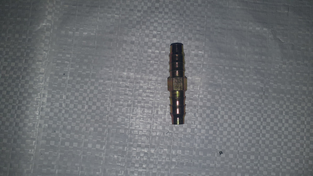 Соединитель зубчатый для трубки (металл) 12 мм. Rider. Харьков - изображение 1