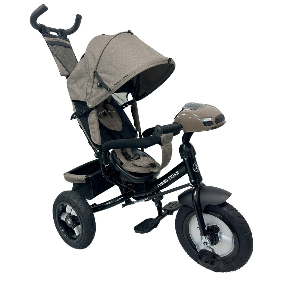 Дитячий триколісний велосипед MT 1006-5 коричневий Вінниця - фото 1