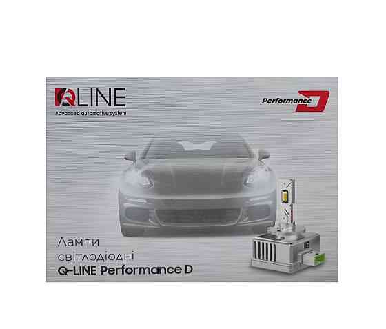 Комплект светодиодных ламп Qline Performance D1S PK32d-2 90W Canbus 9000Lm 6000K (2 шт) Харьков