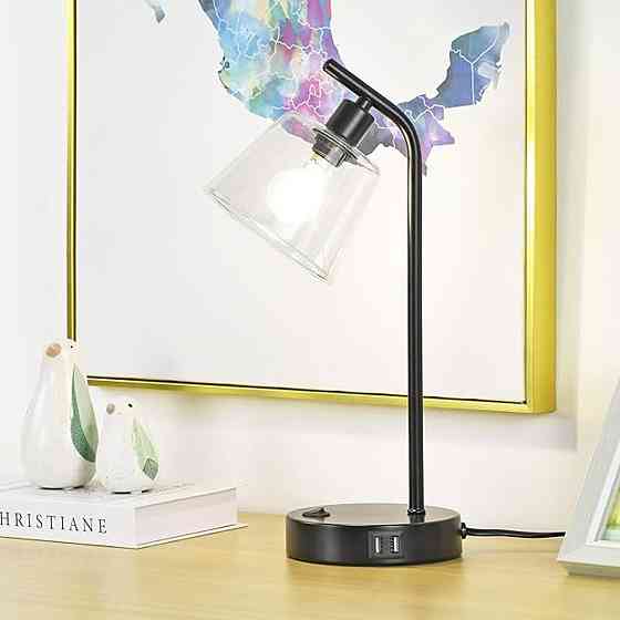 VALESO Настільна лампа декоративна VALESO LT91089E BK чорна Коломия