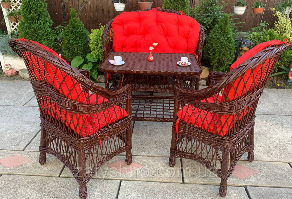Набор плетеной мебели  из лозы Киев - изображение 3