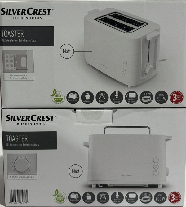 Німецький Тостер Silver Crest STK 800! Київ - фото 6