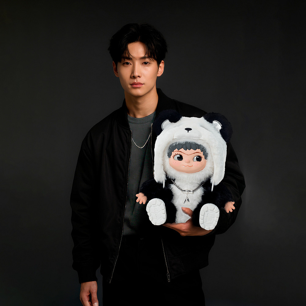 М'яка іграшка лімітована POP TOP Letsvan серії Wakuku - Панда 800% (37 см) Днепр - изображение 18