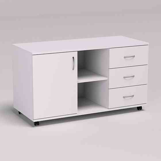 Тумба офисная ТМО-1, Белый, 1100/480/620 Львов