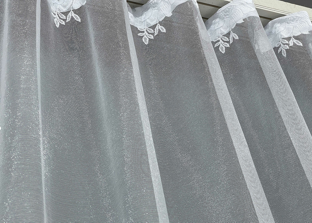 Тюль жаккард 