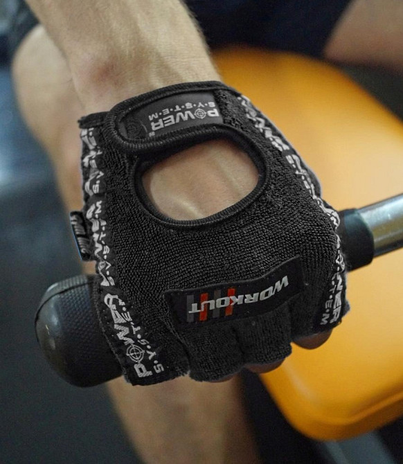 Рукавички для фітнесу Power System PS-2200 Workout Black L Кам'янське - фото 8