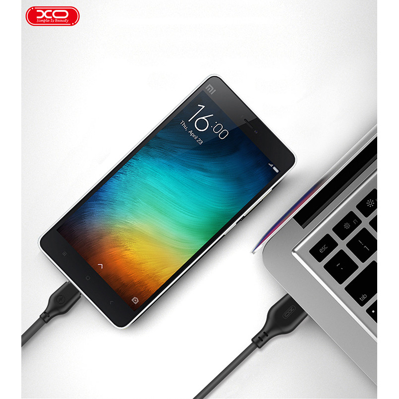 Кабель XO USB to Micro USB 2,1А 1м чорний Львів - фото 5