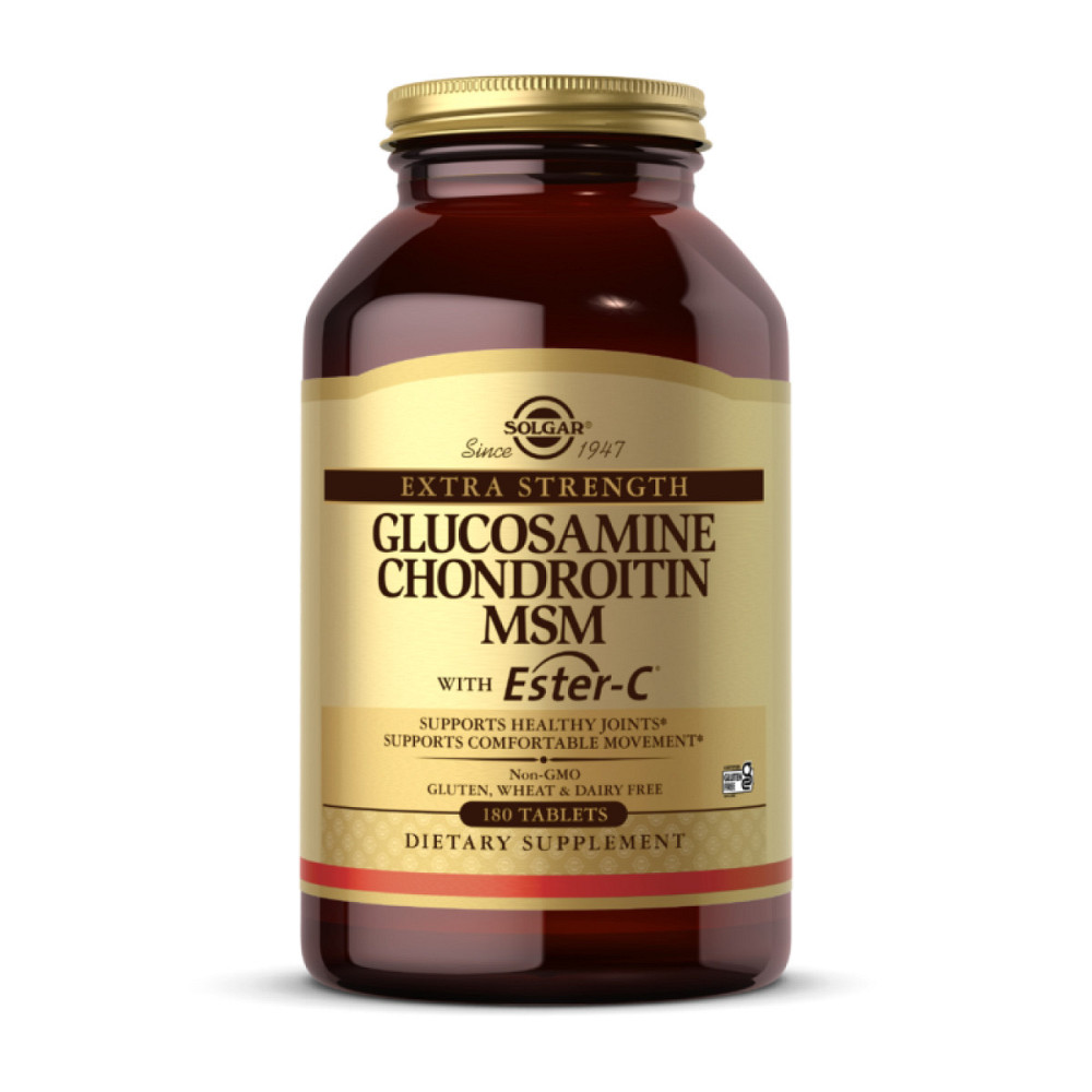 Extra Strength Glucosamine Chondroitin MSM with Ester-C® - 180 tabs Киев - изображение 1