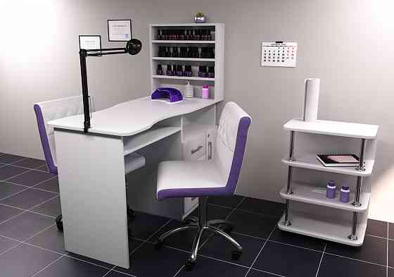 Тумба мобильная ТМ-3, Белый, 500/300/700 Львов