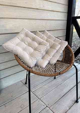 Подушка для стільців (40x40х5 см) Decorator Velour колір молочний 84-105 Київ