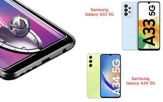 Захисне скло DefenzoGlass для Samsung Galaxy A33 5G, Galaxy A34 5G – подвійна міцність Київ