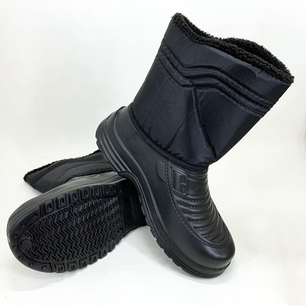 Чоловіче взуття для полювання та риболовлі, Чоловічі чоботи для активного відпочинку з гуми QB-52 Львів - фото 3