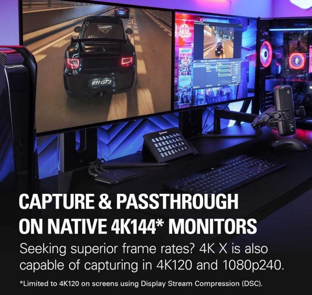 Пристрій відеозахоплення Elgato Game Capture 4K X 1 шт. NEW! Харків - фото 6