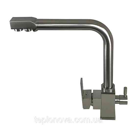 Змішувач для кухні під осмос Globus Lux LAZER GLLR-0100-8-STSTEEL Чернівці