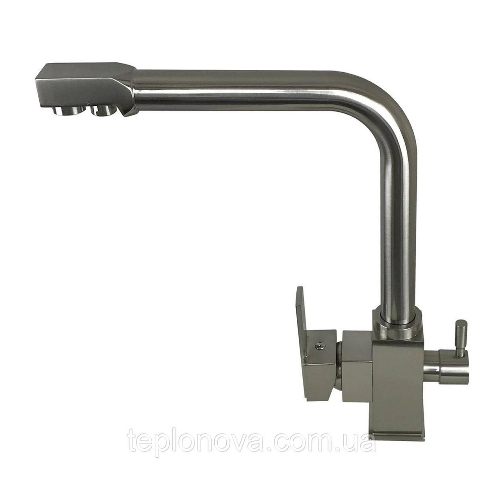 Змішувач для кухні під осмос Globus Lux LAZER GLLR-0100-8-STSTEEL Чернівці - фото 2