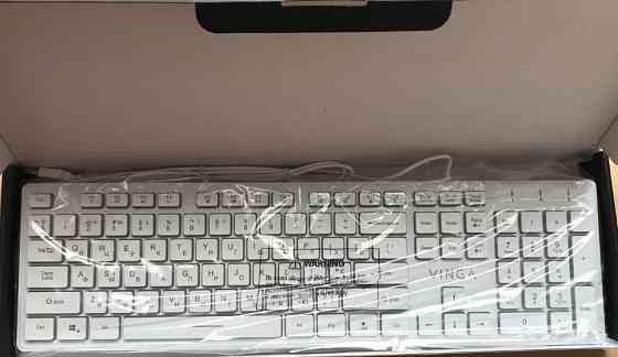 Клавіатура VINGA KB410 White. Київ